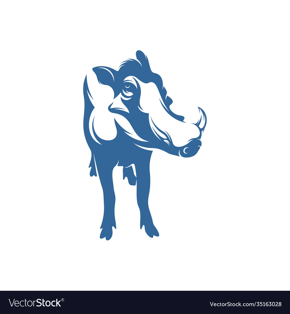 Wild Boar Logo Template Creative Royalty Free Vector Image