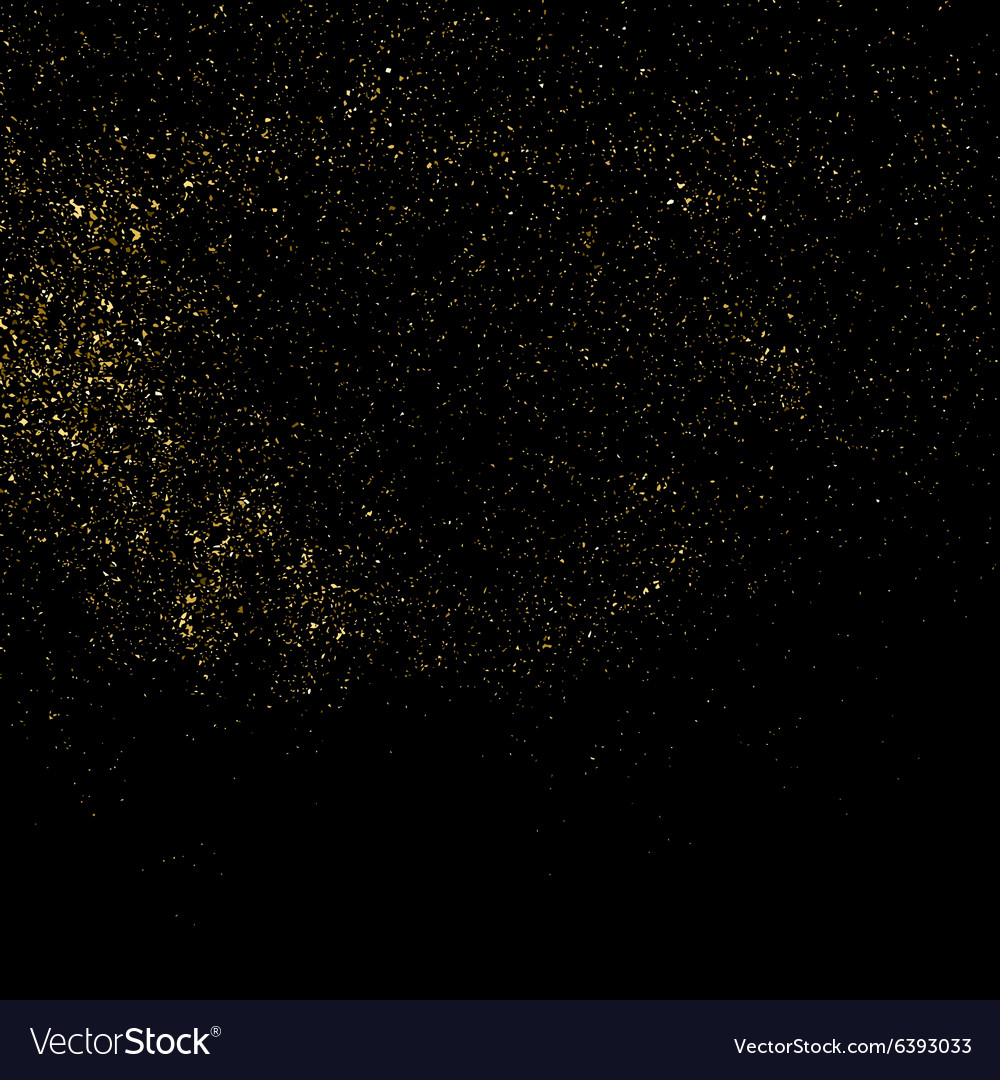 Gold glitter texture Royalty Free Vector Image