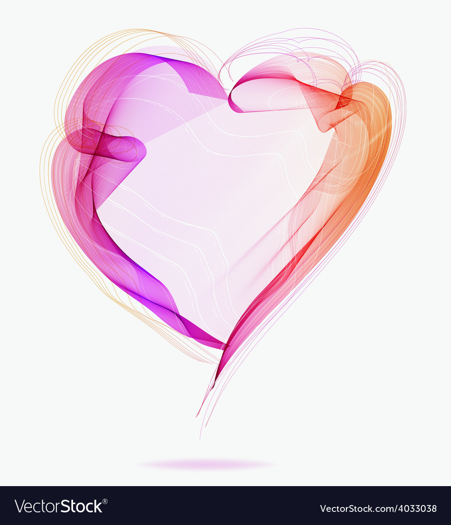 Beautiful valentines background with abstract