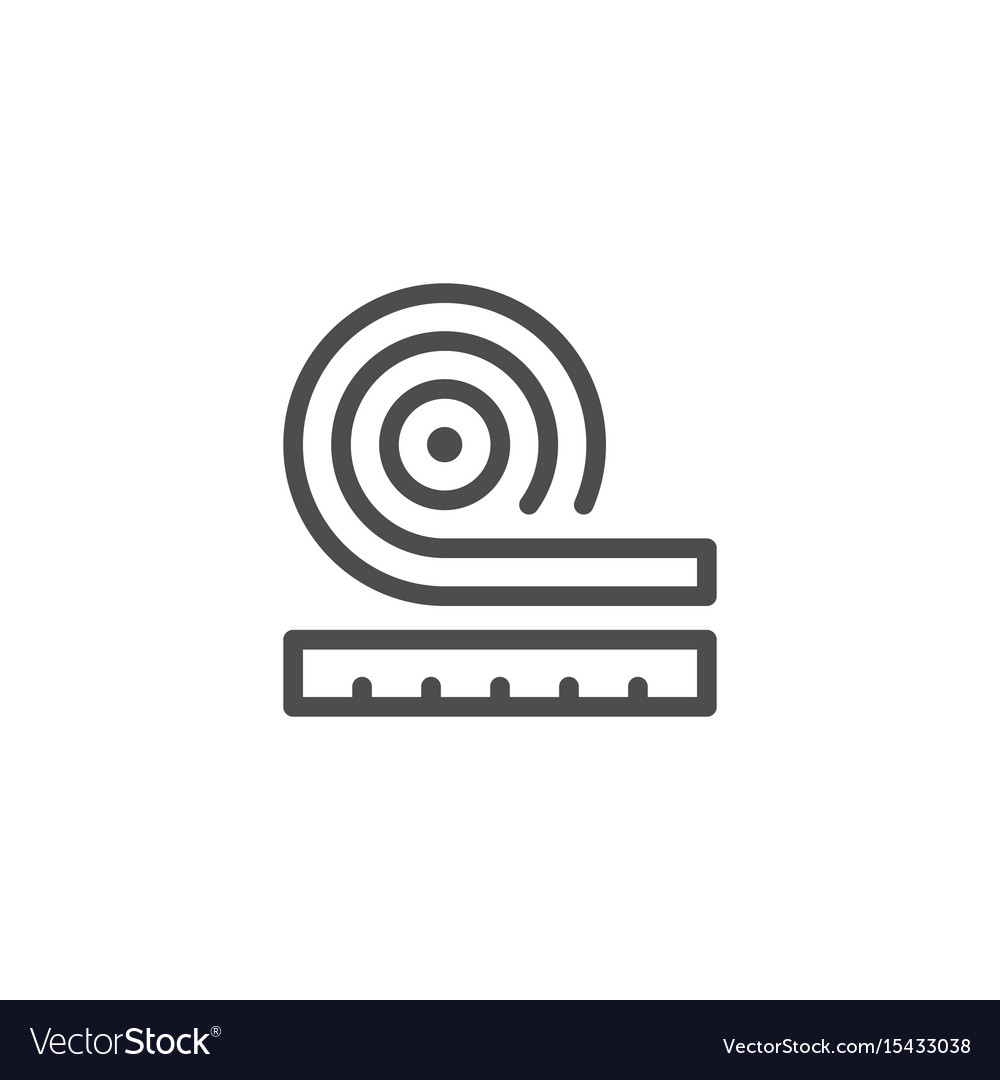 Roll insulation icon Royalty Free Vector Image