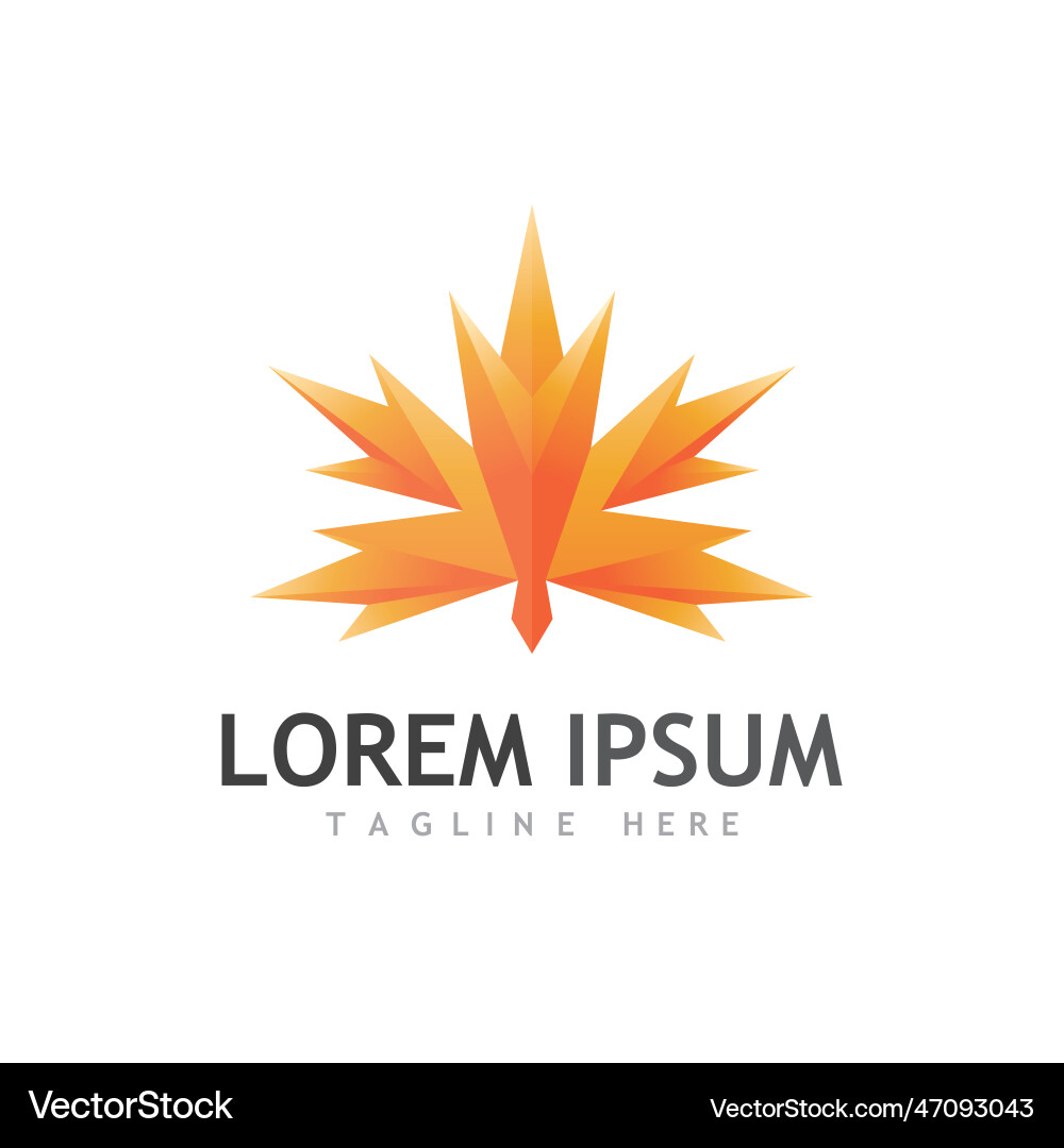 Maple leaf Royalty Free Vector Image - VectorStock