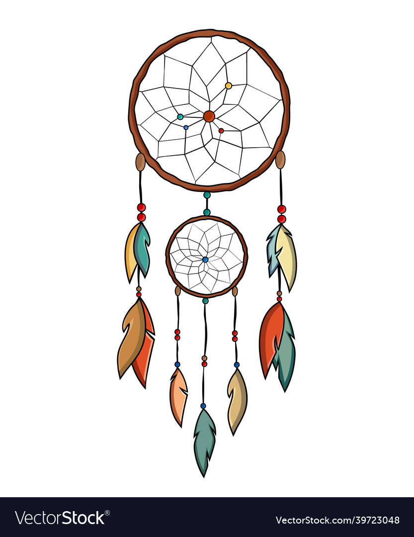 Dreamcatcher Royalty Free Vector Image - VectorStock