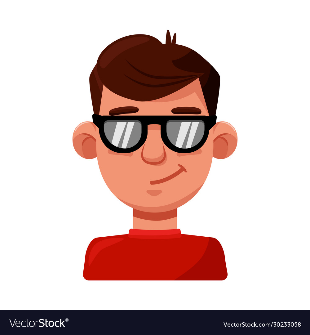 Isolated object guy and contempt symbol set Vector Image