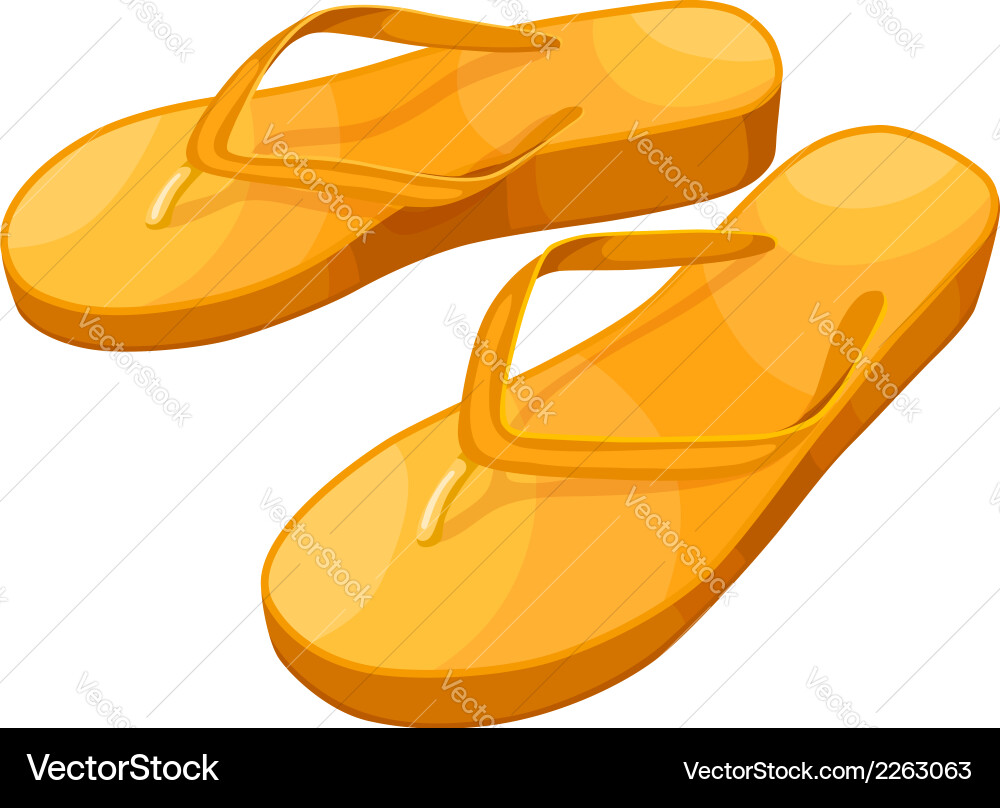 Flip flops Royalty Free Vector Image - VectorStock