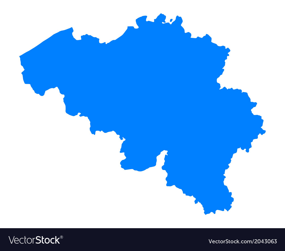 Map of belgium