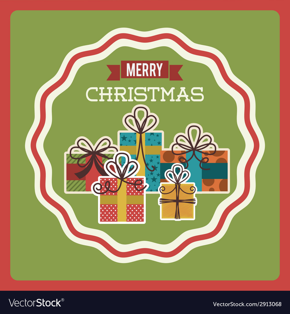 Christmas design Royalty Free Vector Image - VectorStock