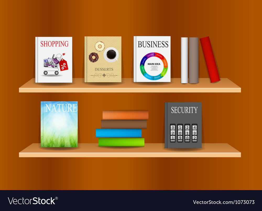 Bookshelf background