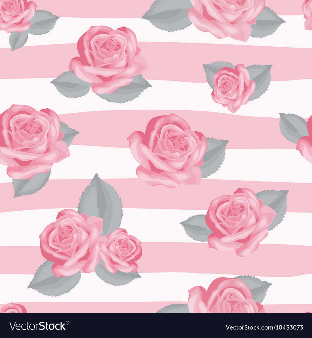 Retro Floral Nahtlose Muster