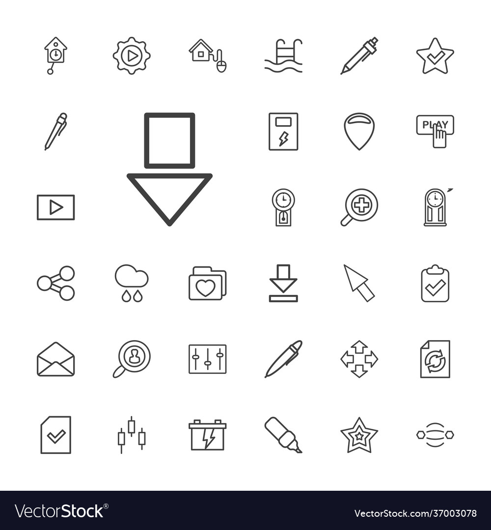 Interface icons