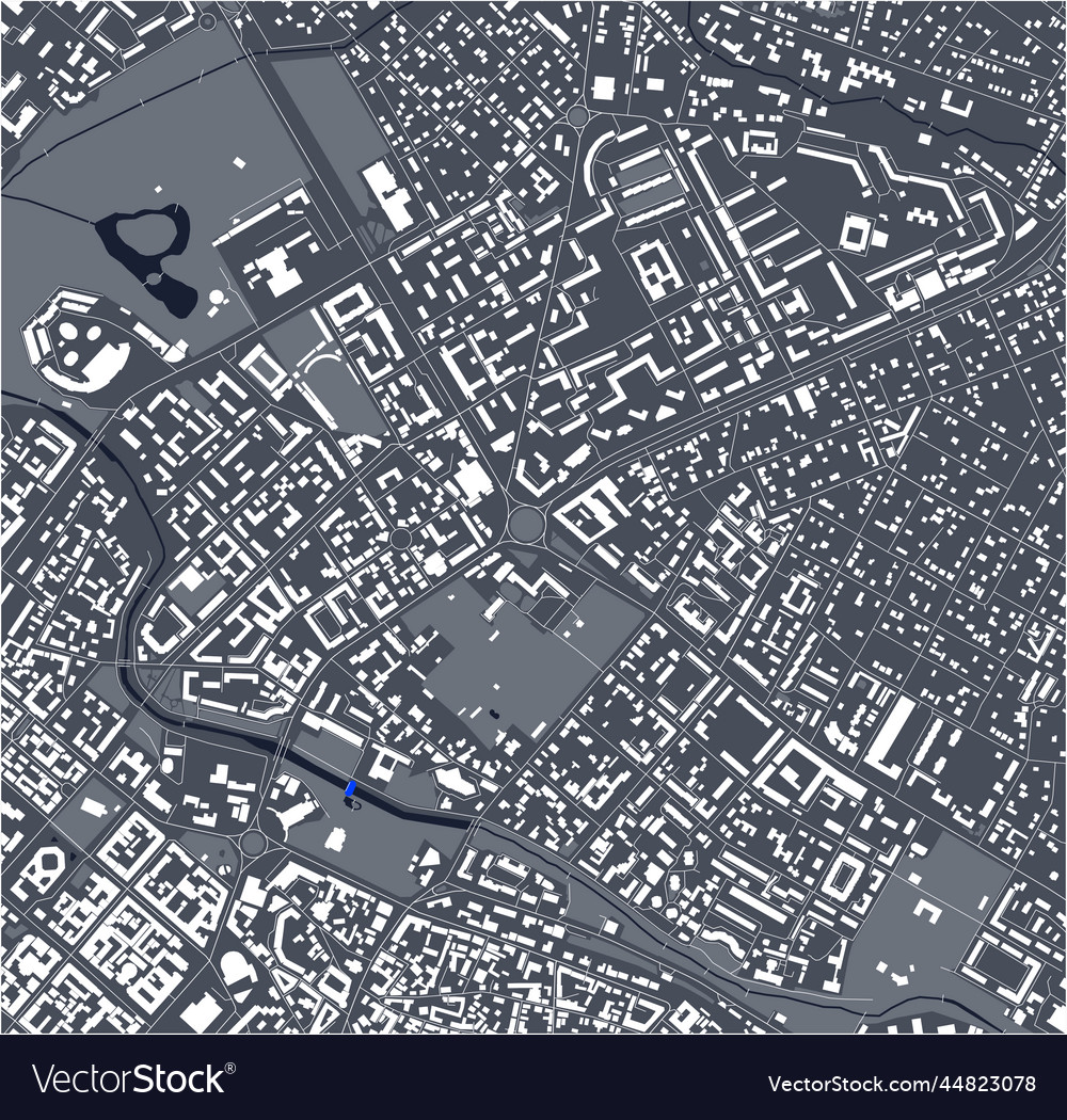 Map of the city simferopol crimea