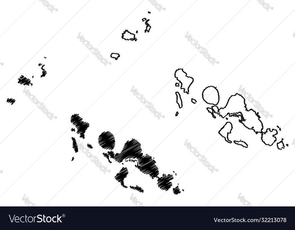 Western province provinces solomon islands Vector Image