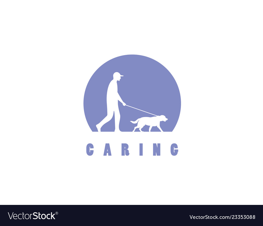 Caring pets logo design