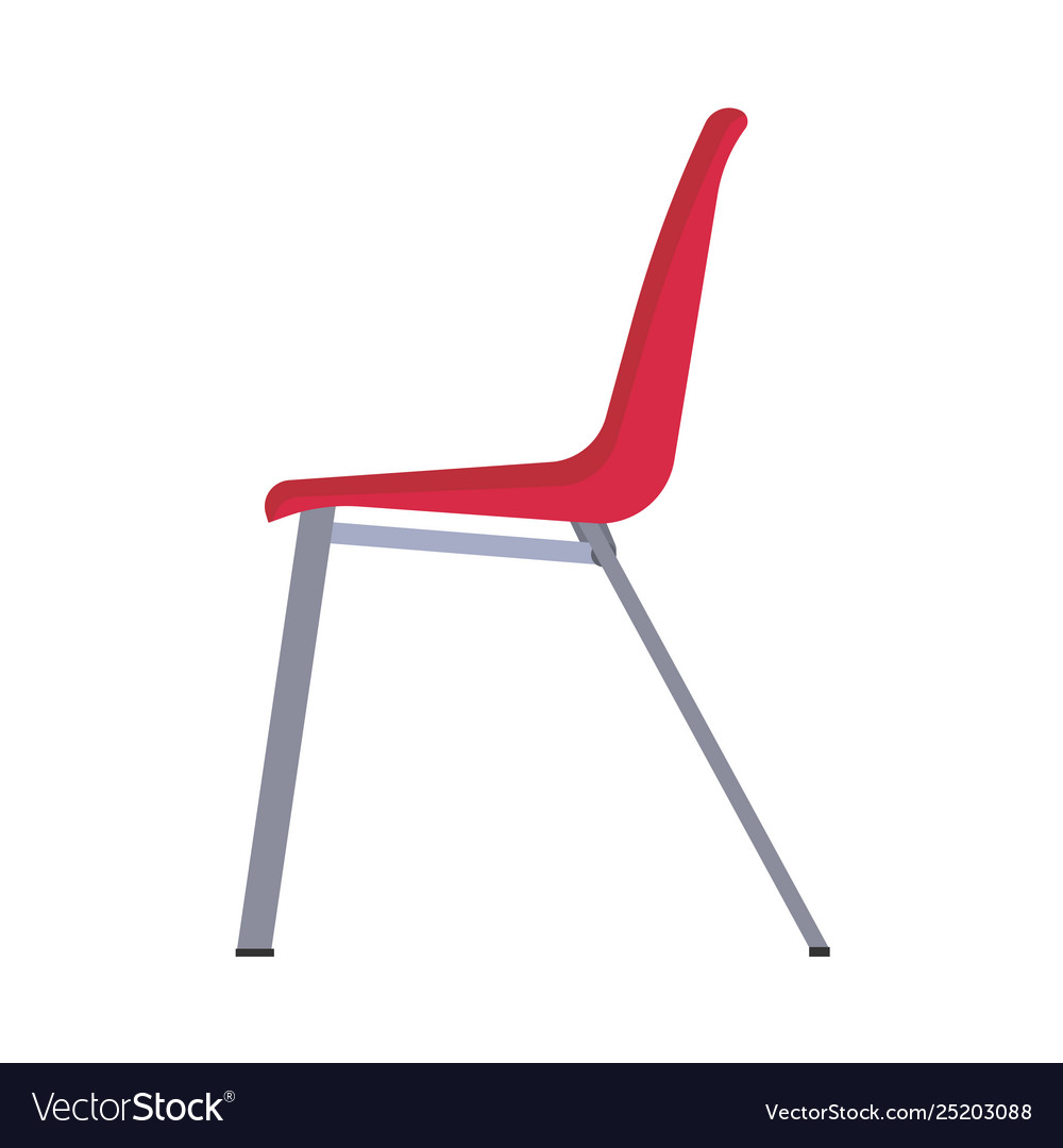 Office chair side view icon fruniture seat