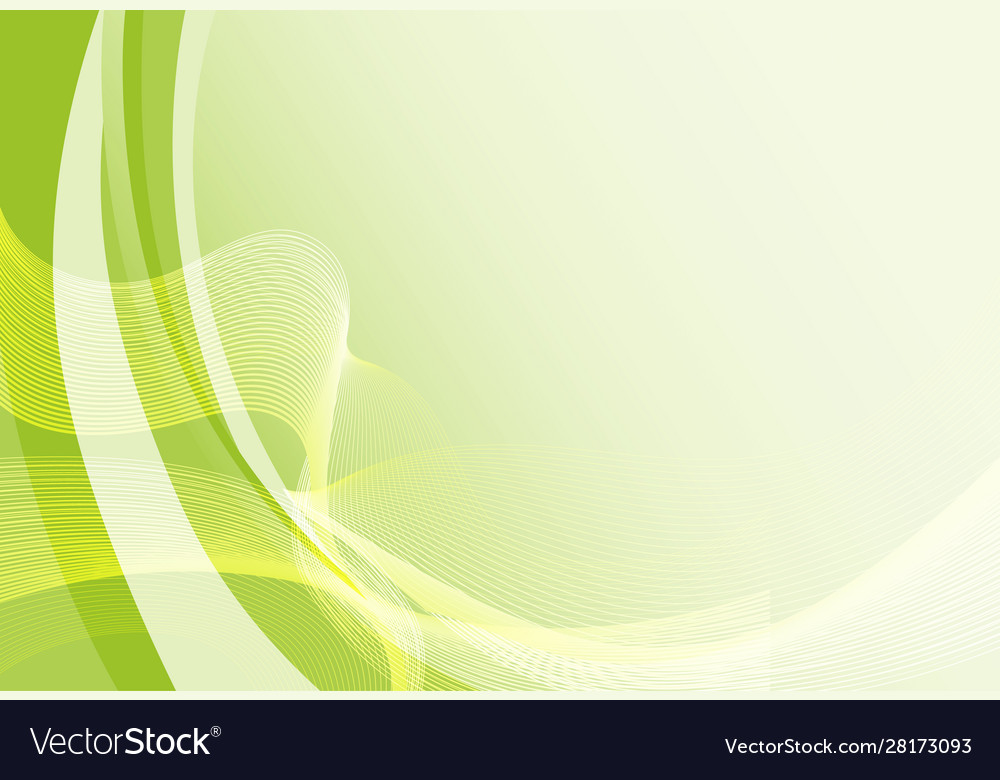 Background template with green patterns Royalty Free Vector