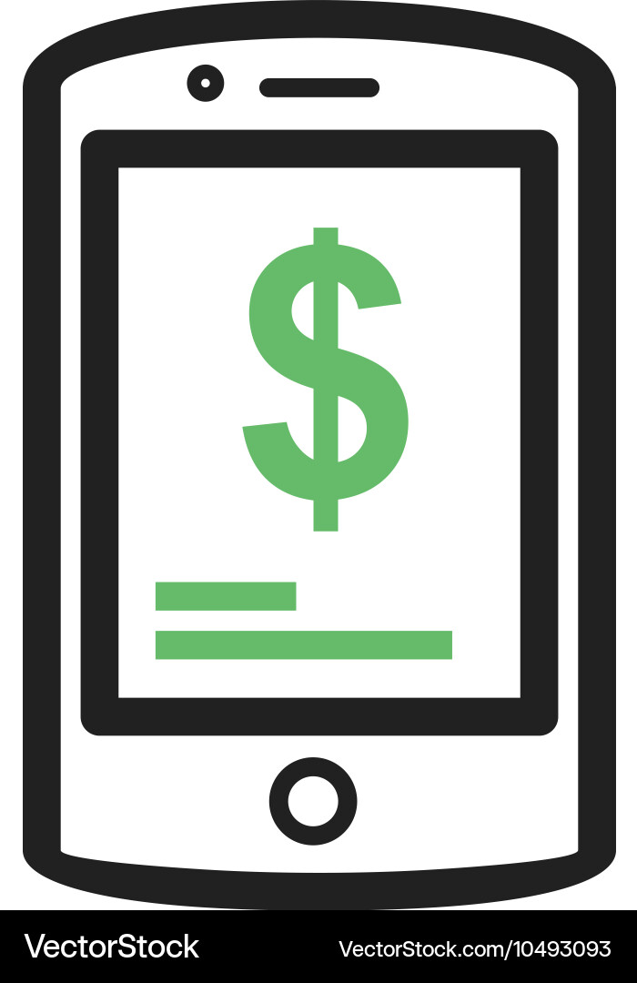 Mobile banking Royalty Free Vector Image - VectorStock