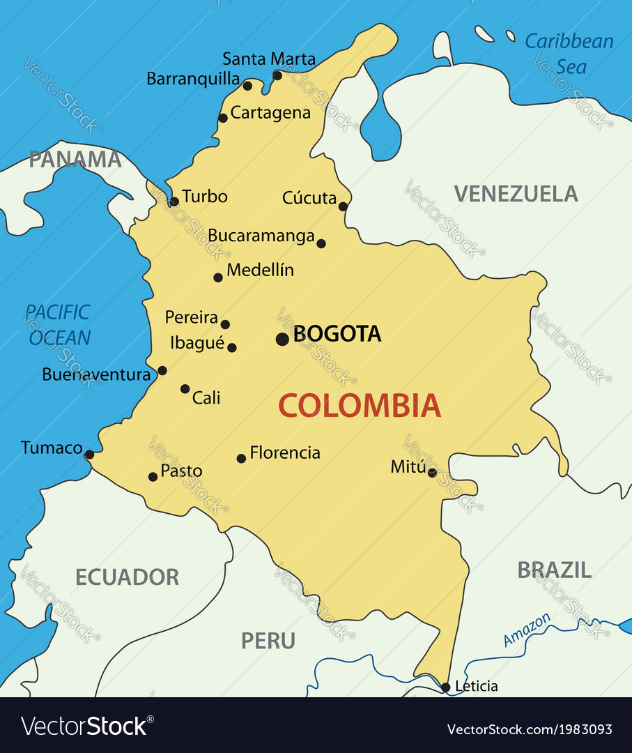 Columbia Map