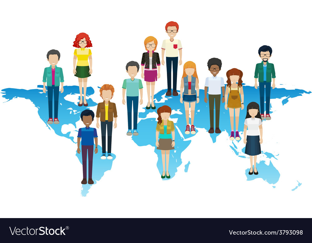 Networks of people Royalty Free Vector Image - VectorStock