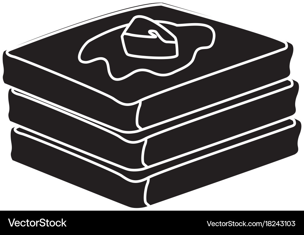 Fresh bread sliced Royalty Free Vector Image - VectorStock