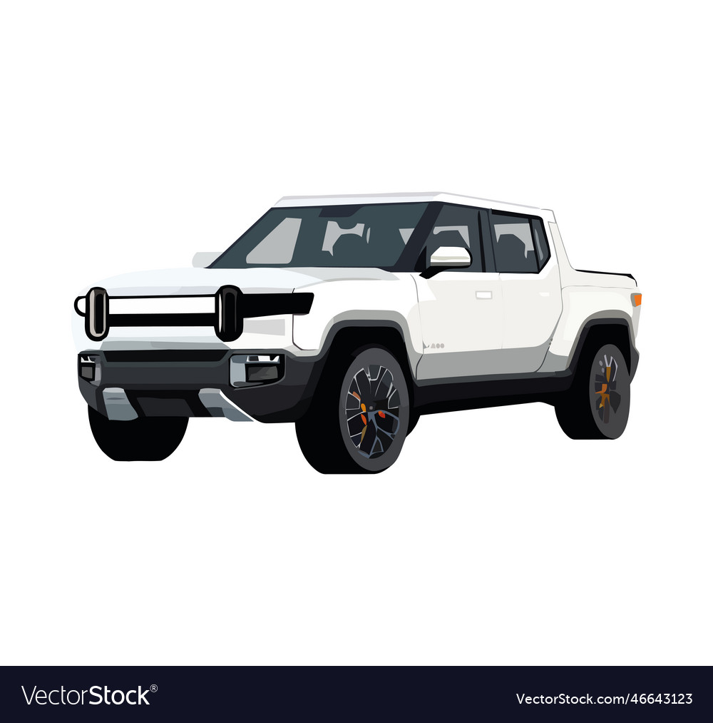 Sports utility vehicle motion Royalty Free Vector Image