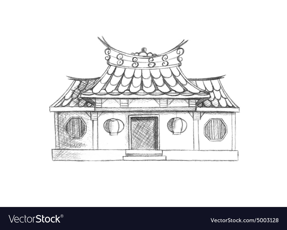 Temple Sketch Temple Sketch