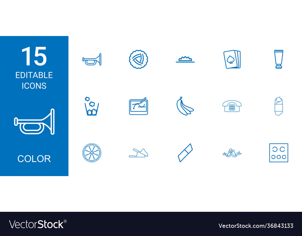 15 color icons