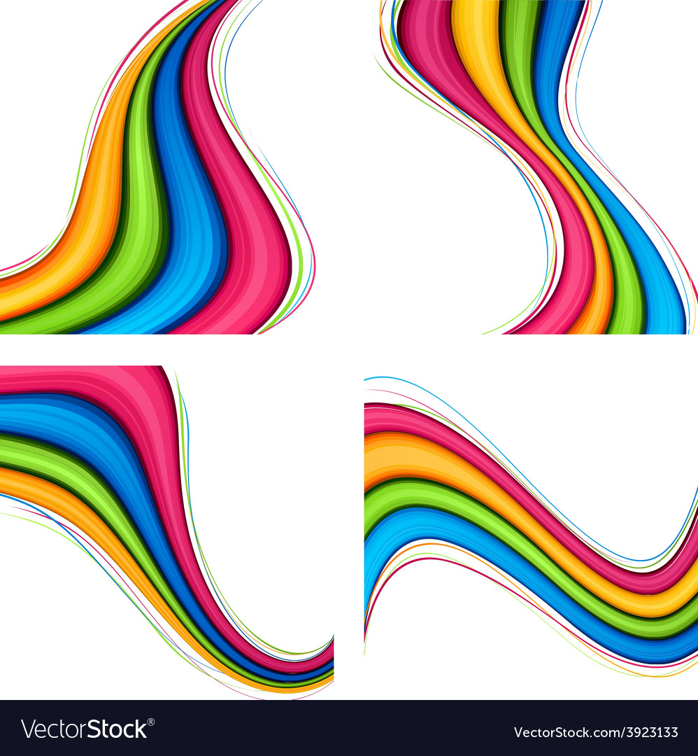 Colorful backgrounds Royalty Free Vector Image