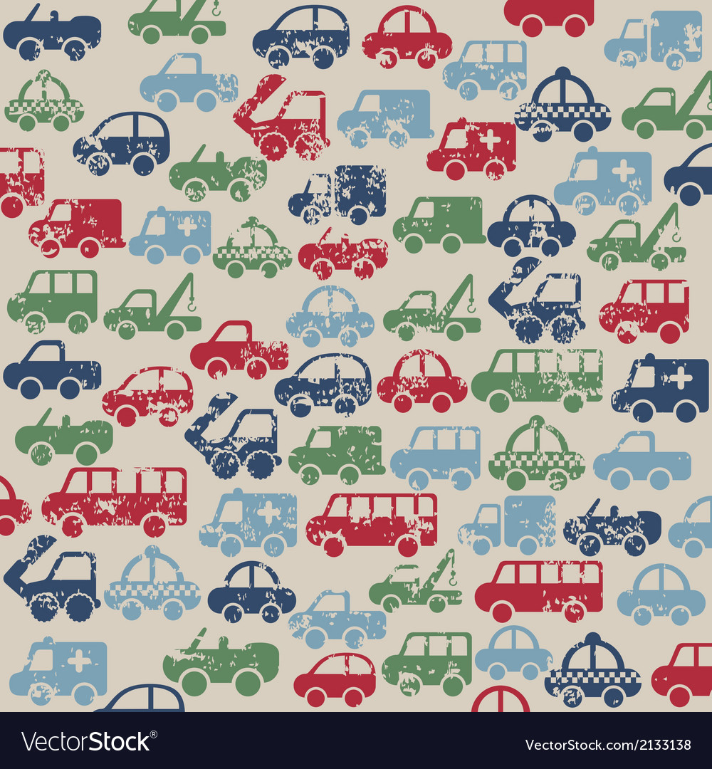 Cars design over beige background