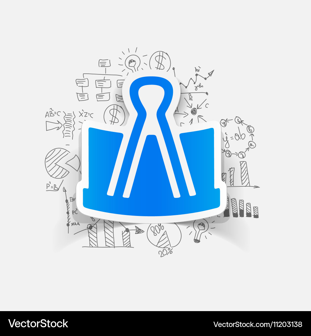 Drawing business formulas clip Royalty Free Vector Image