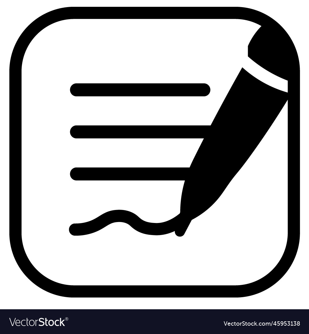 Note memory Royalty Free Vector Image - VectorStock