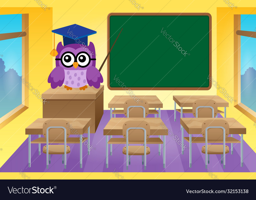 Stylized school owl theme image 9