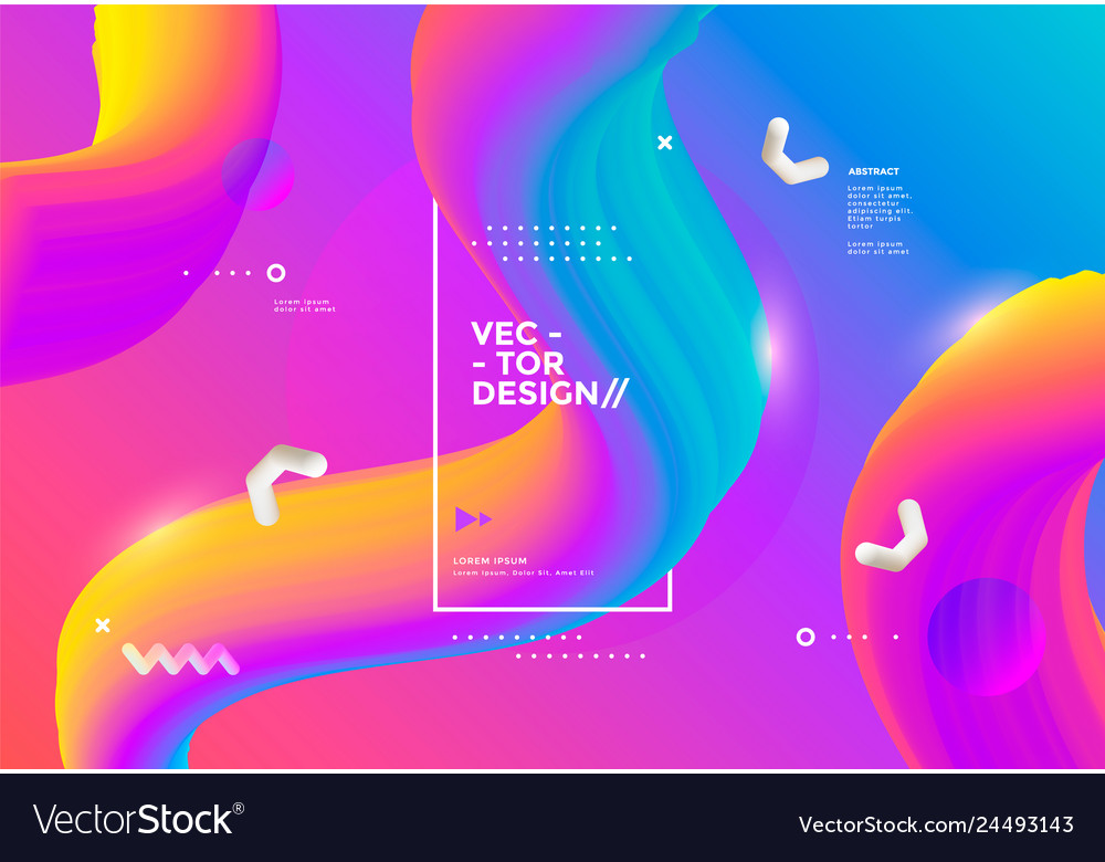 Creative Design Posters Royalty Free Vector Image