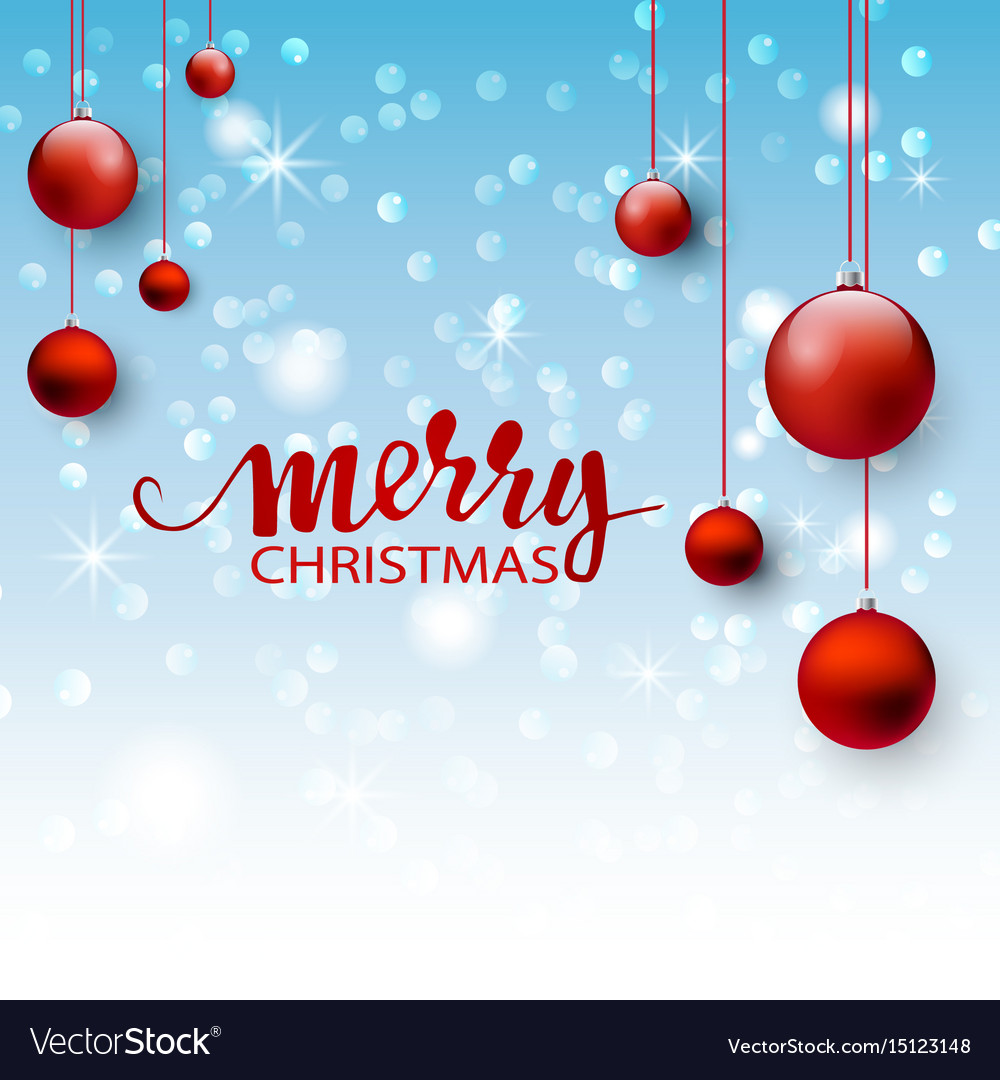 Merry christmas greeting card