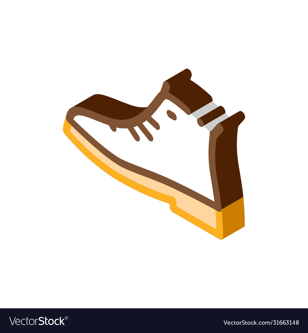 Repaired shoe isometric icon