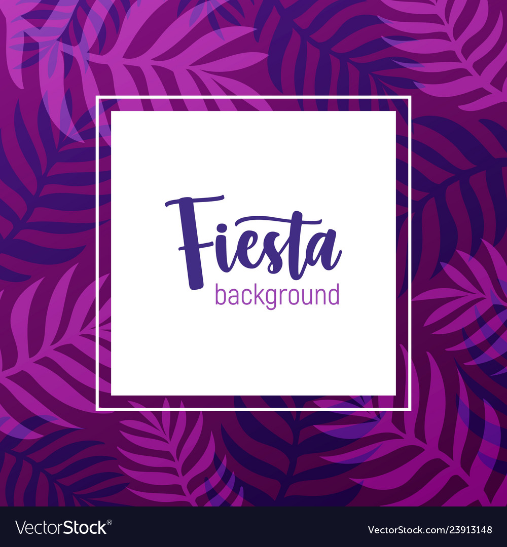 Square background decorated by purple frame made