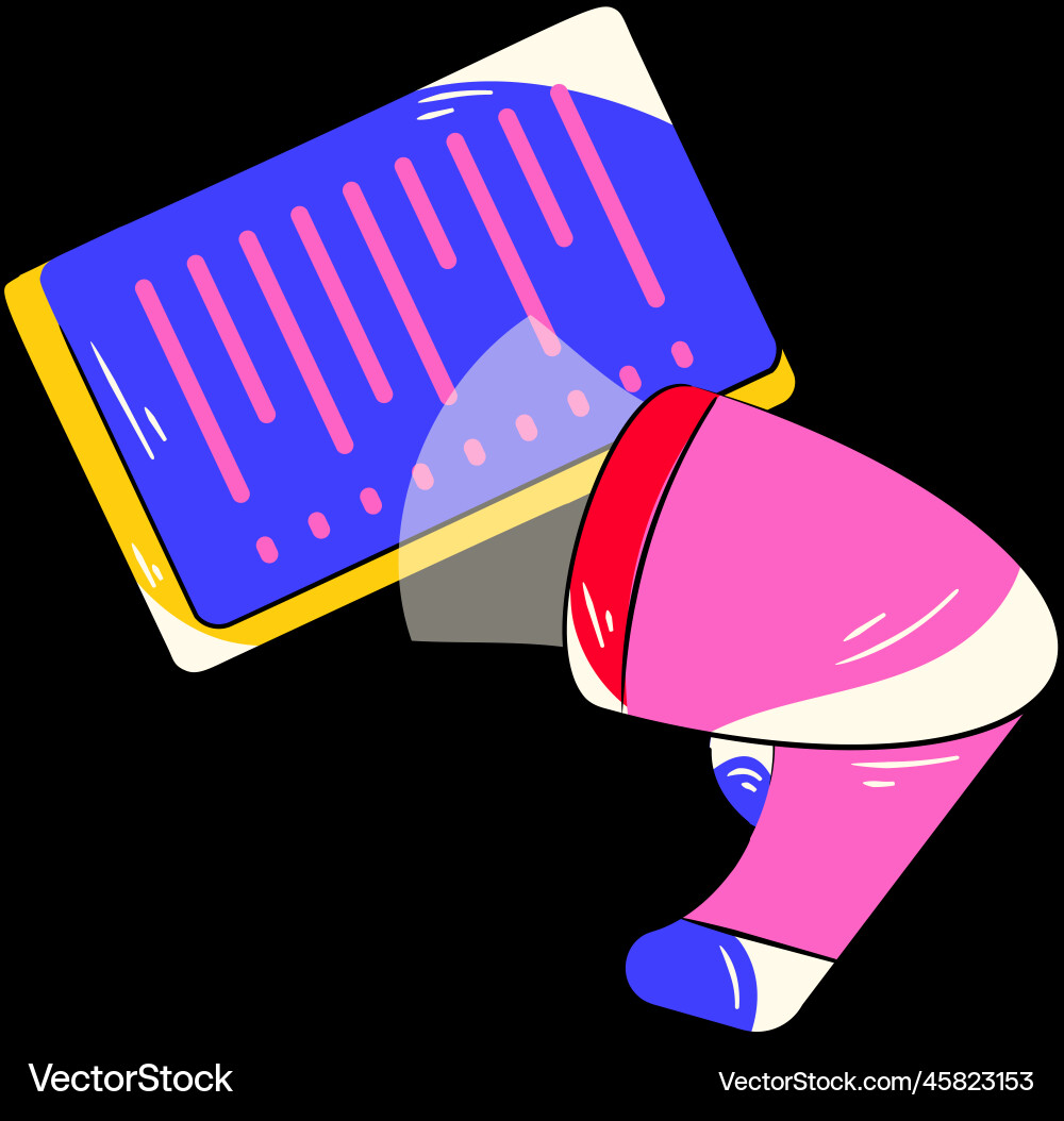 Barcode reader Royalty Free Vector Image - VectorStock