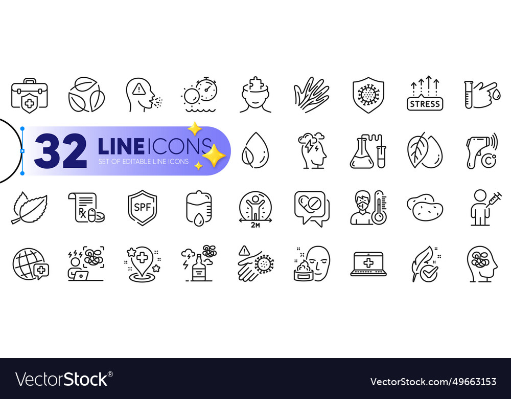 Outline set of world medicine medical drugs Vector Image