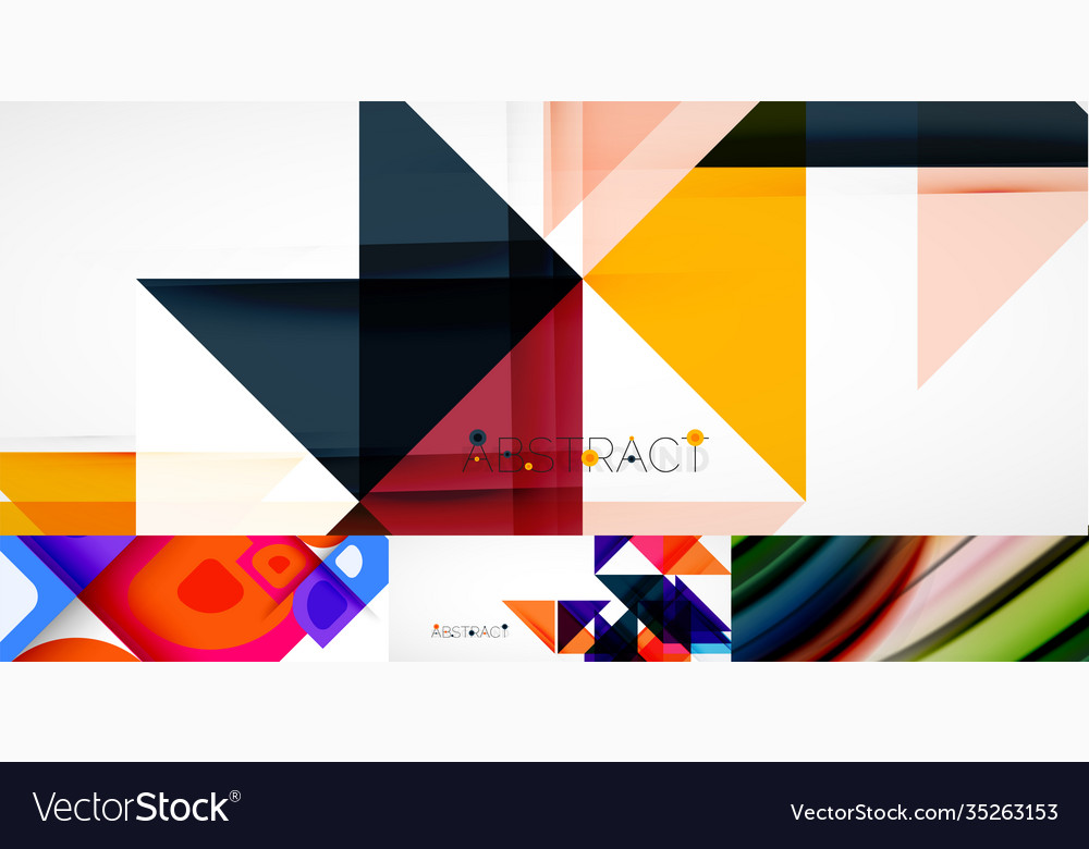 Set techno backgrounds internet concepts Vector Image