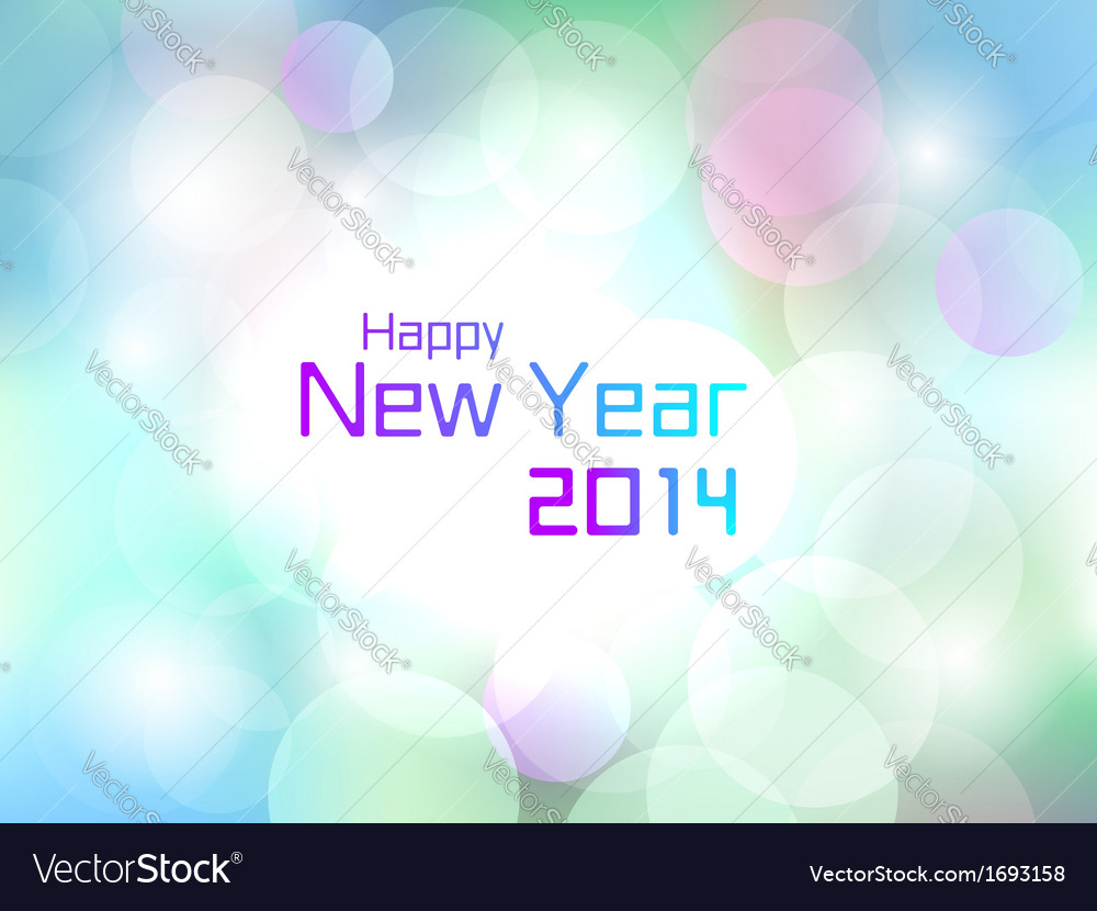 Happy new year colorful flare light background