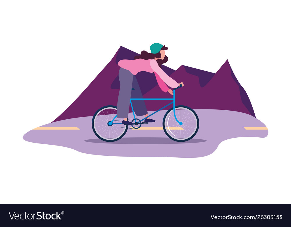 People riding bicycle activity image