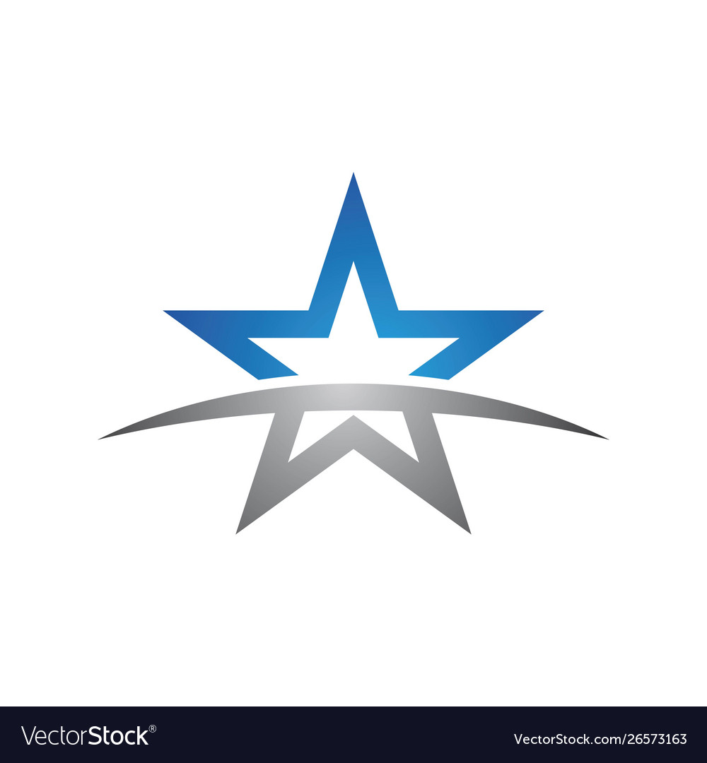 Star icon template Royalty Free Vector Image - VectorStock