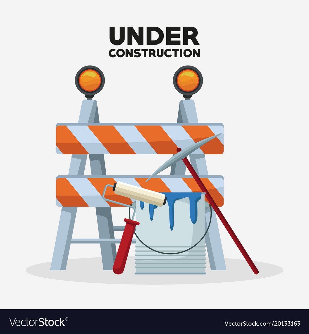 Under construction barrier