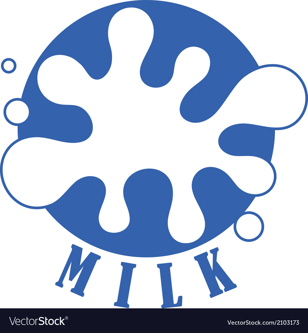 Milk Royalty Free Vector Image - VectorStock