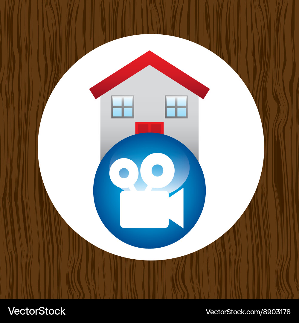 Smart house design Royalty Free Vector Image - VectorStock
