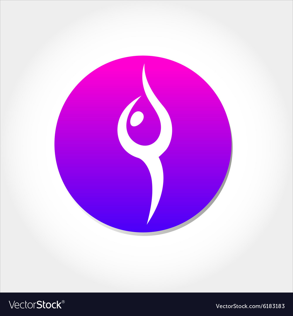 Yoga asan icon