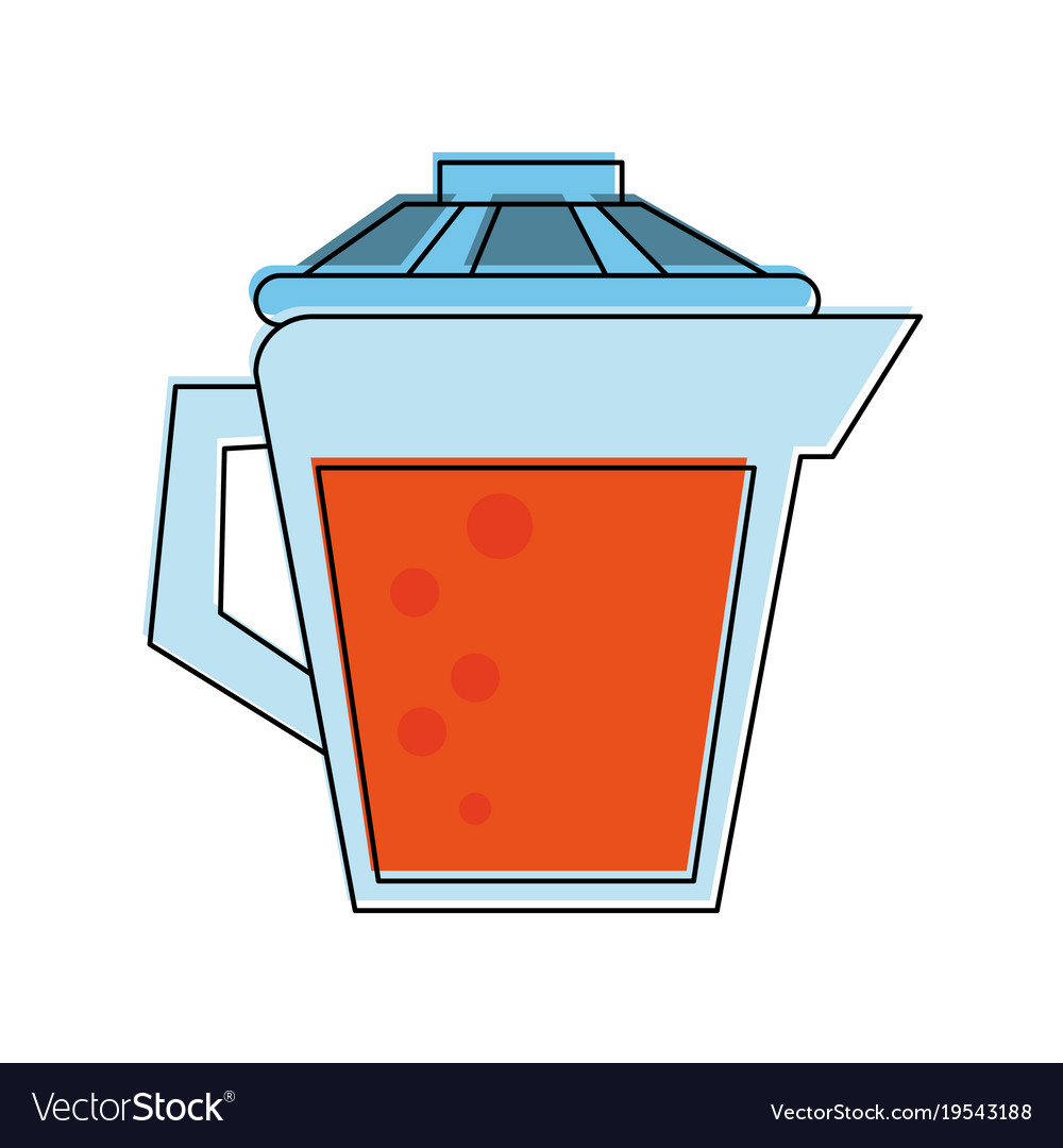 Juice jar isolated Royalty Free Vector Image VectorStock