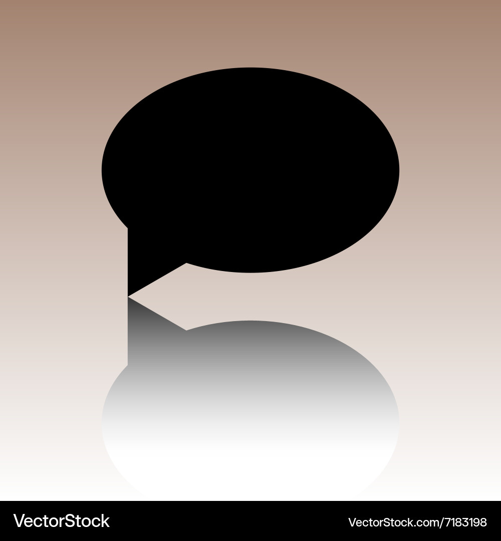 Speech bubble icon Royalty Free Vector Image - VectorStock