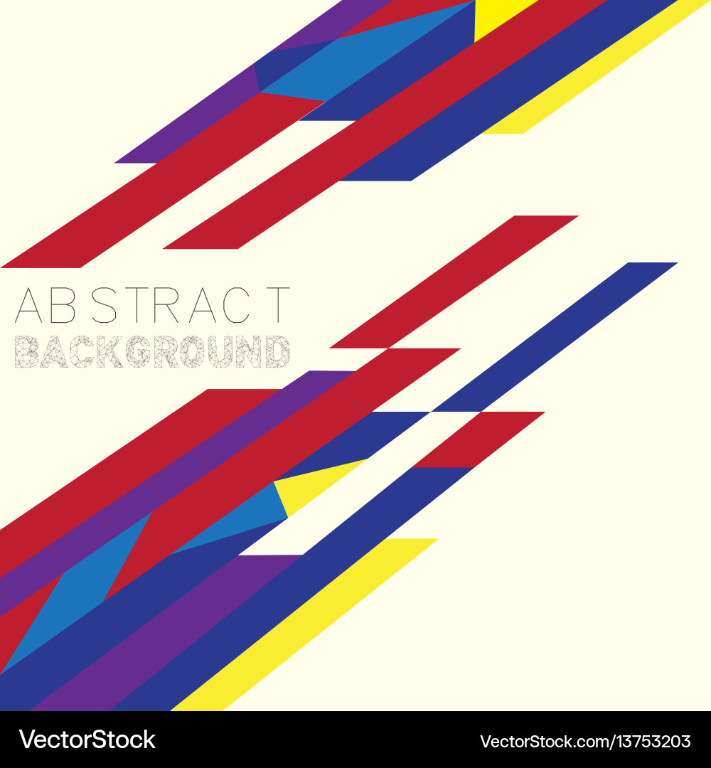 Colored abstract background Royalty Free Vector Image