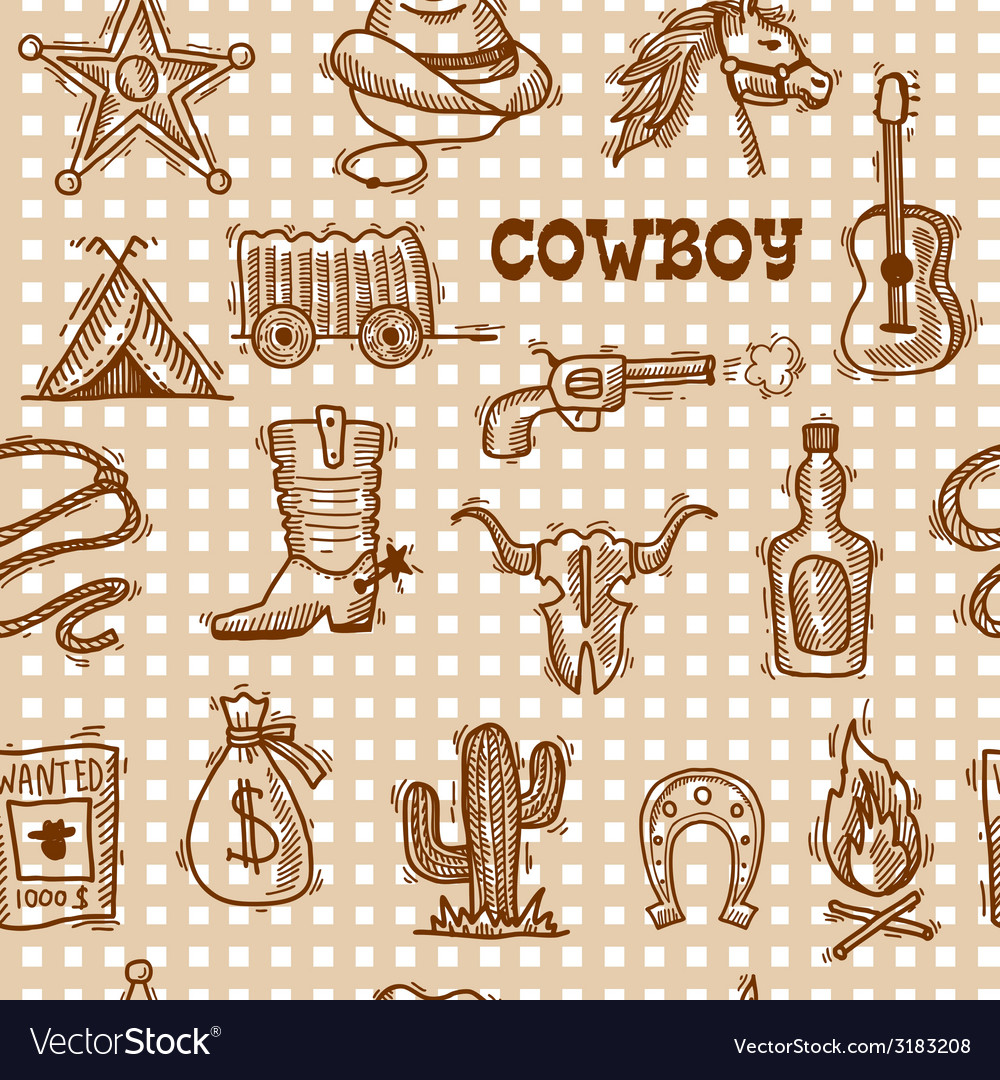 cowboy-seamless-pattern-royalty-free-vector-image