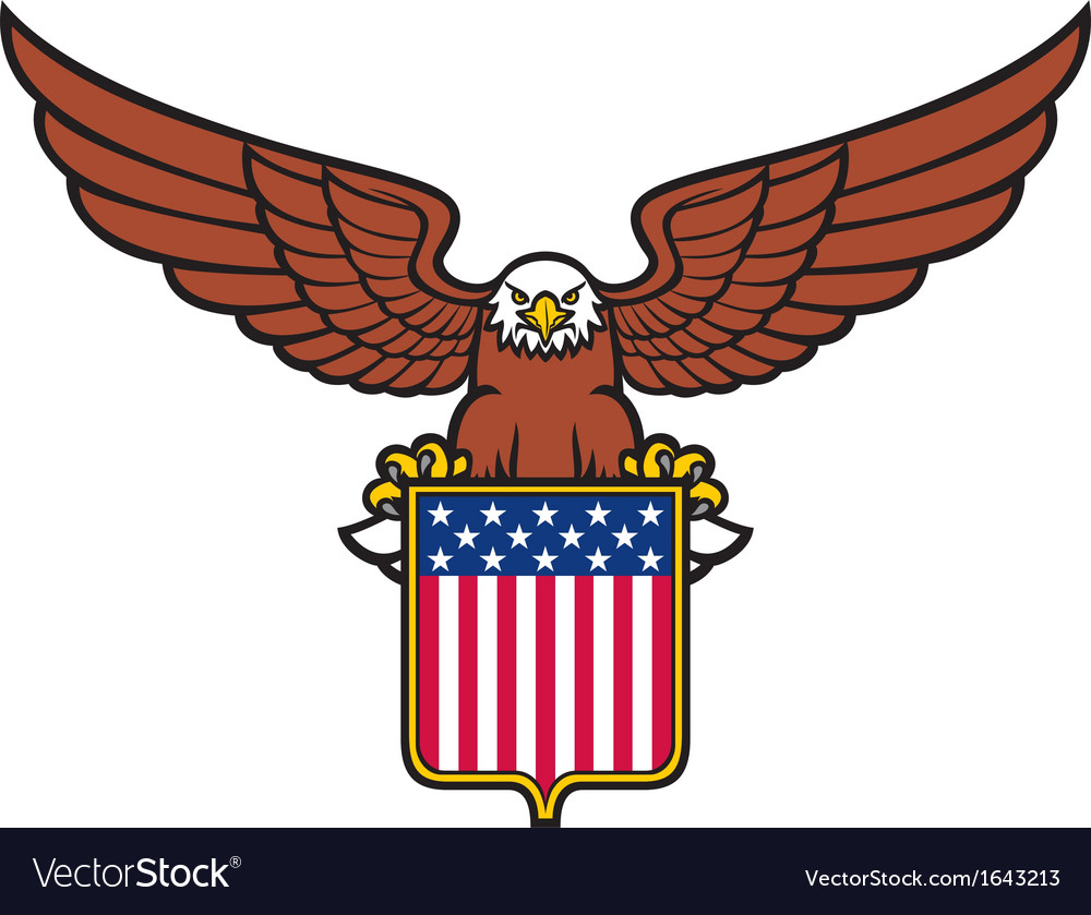 American eagle Royalty Free Vector Image - VectorStock