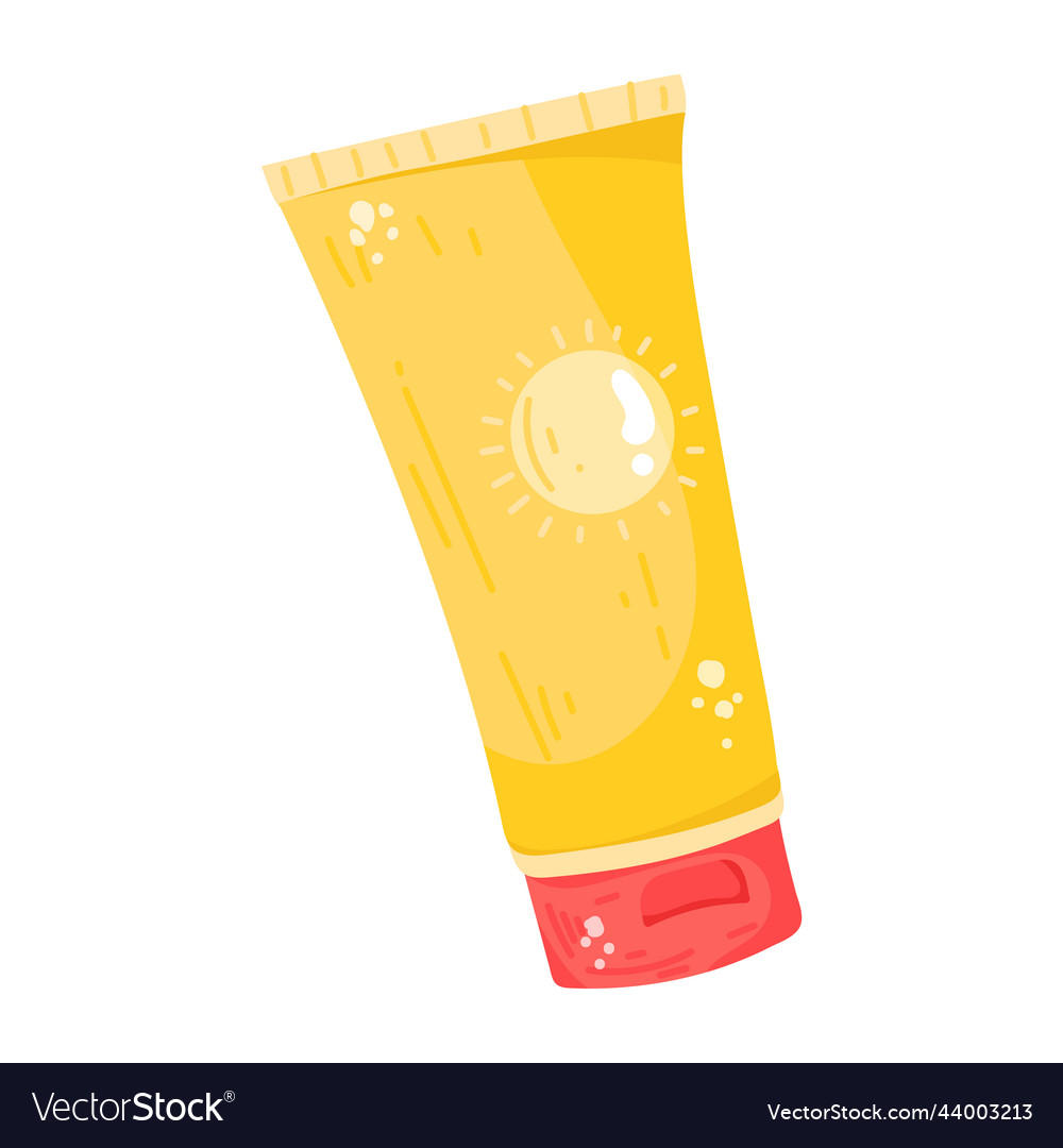 Sunblock Royalty Free Vector Image - VectorStock